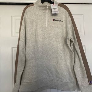 Mens champion 1/4 zip pullover